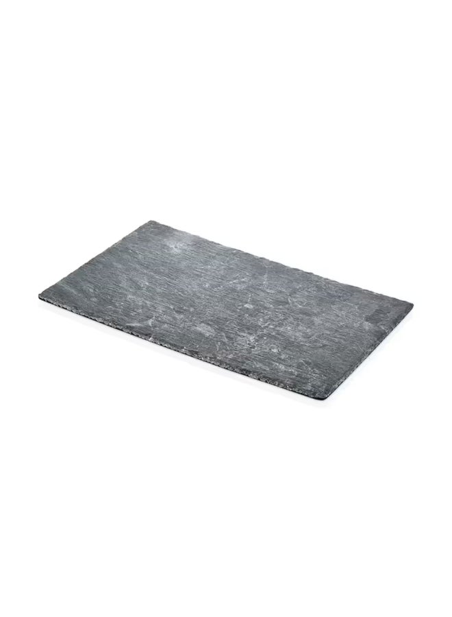 Slate Effect Rectangular Serving Board Dark Grey 53 x 32.5 cm 47011.CAL